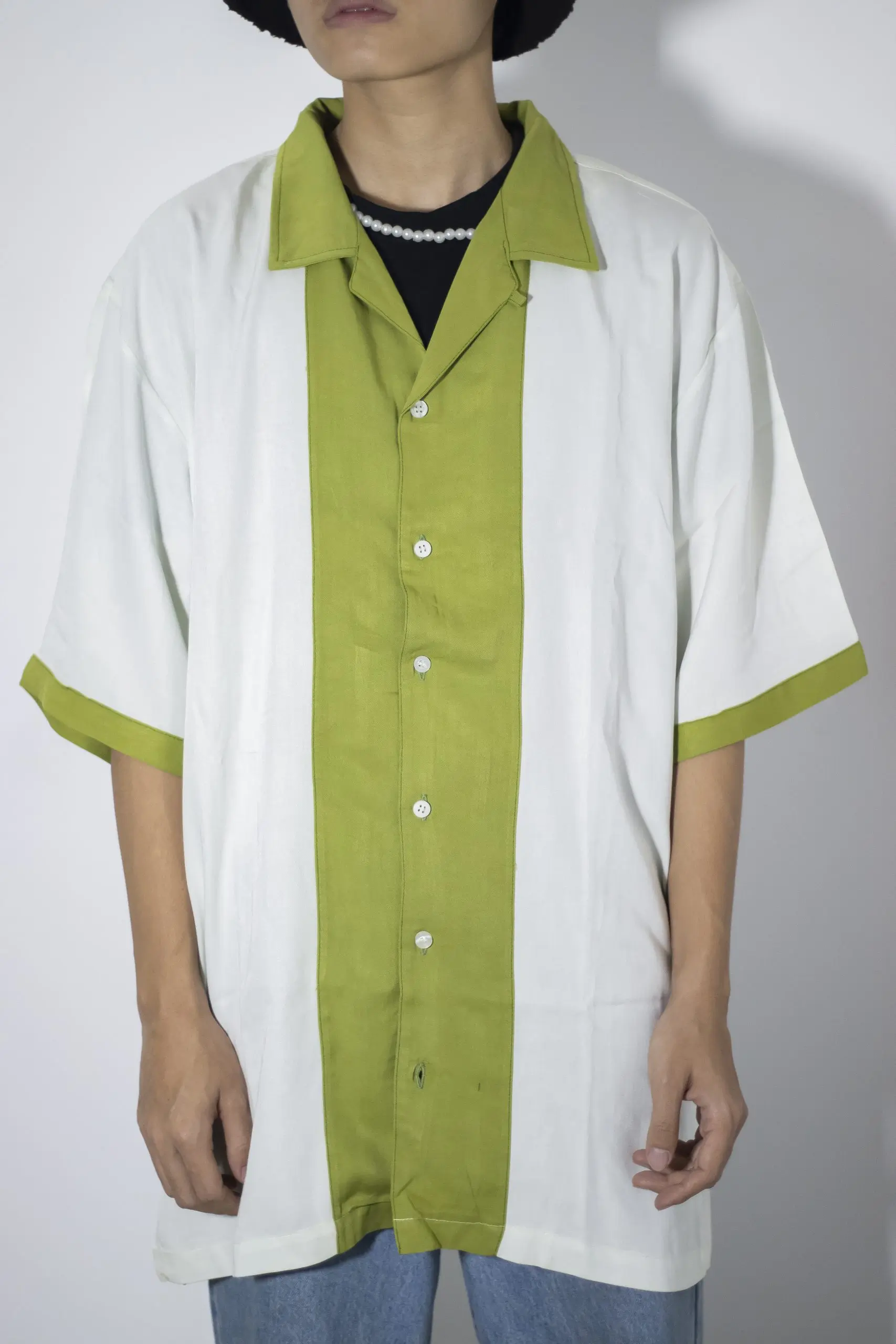 Light Green Camp Shirt