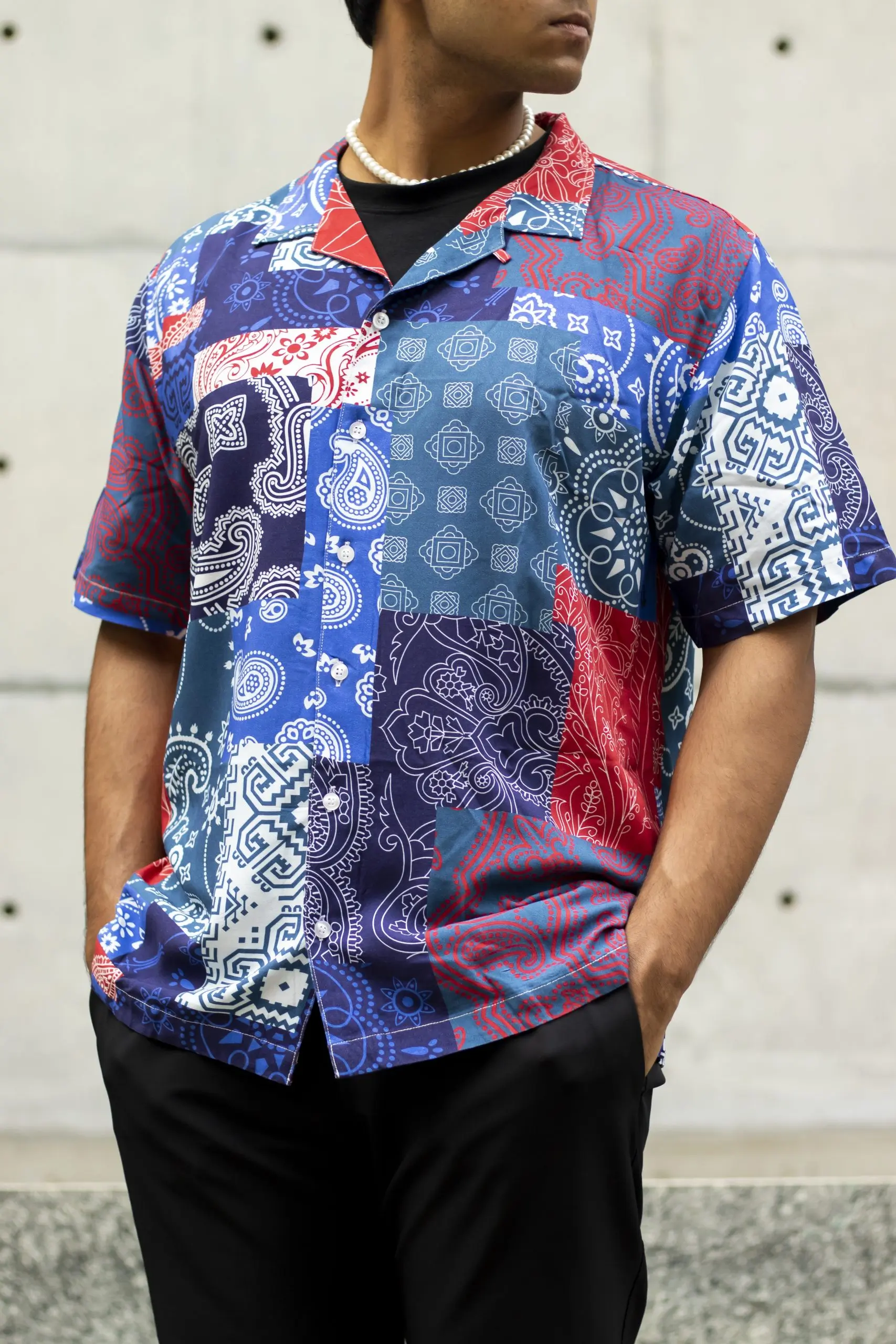 bandana hawaiian shirt with black pants in bangladesh best outfit ideas el jefe streetwear