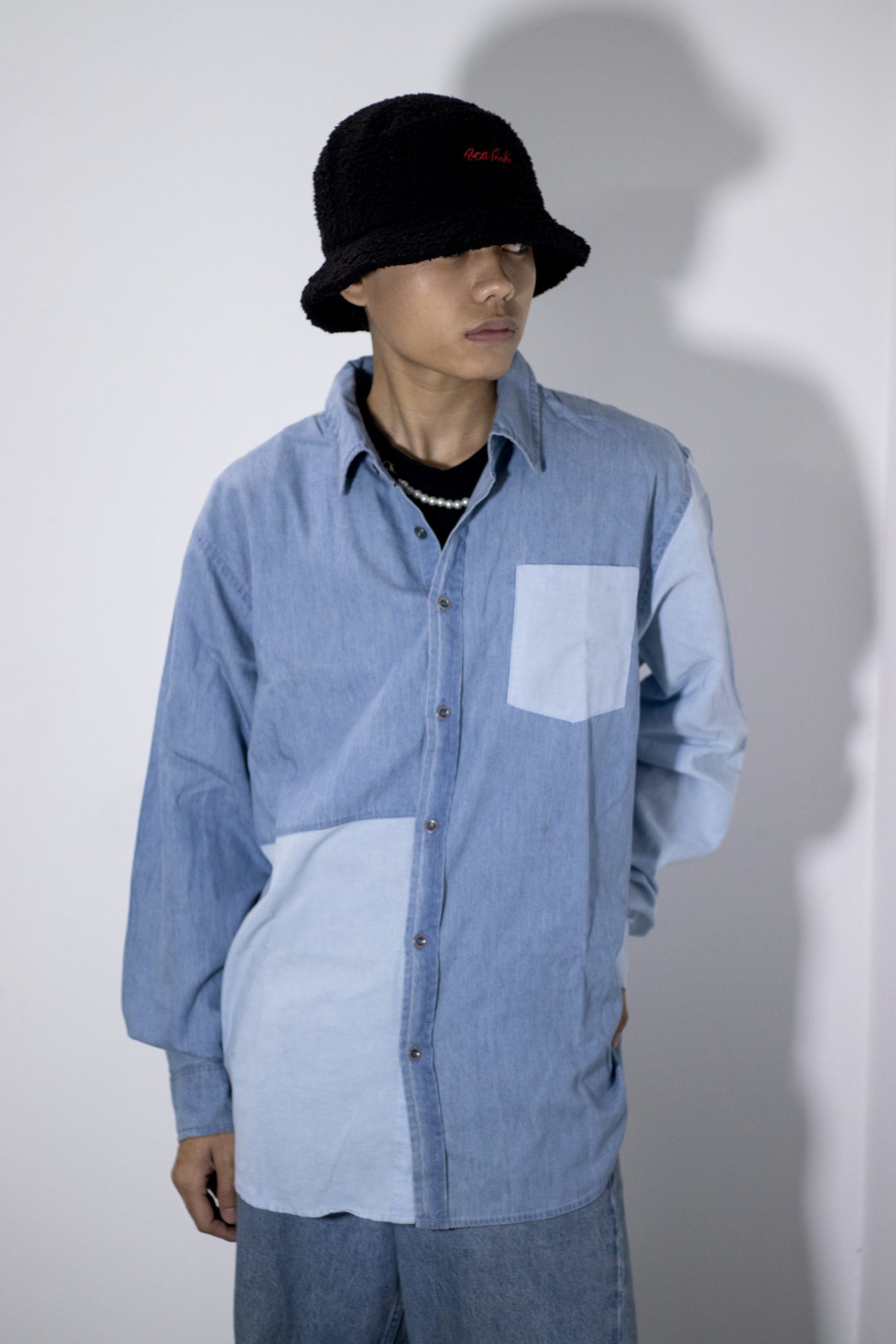 Patchwork Chambray Shirt