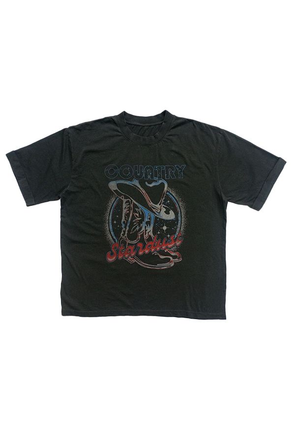 Country Stardust | Vintage Boyfriend Tee