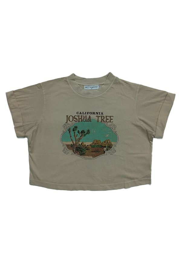 Joshua Tree | Vintage Crop Top