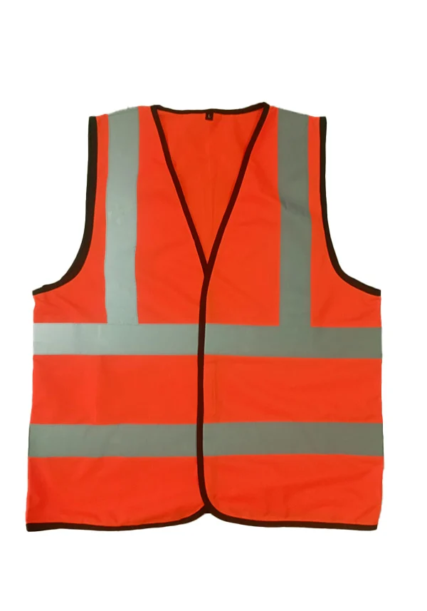 Fluorescent Orange Safety Vest