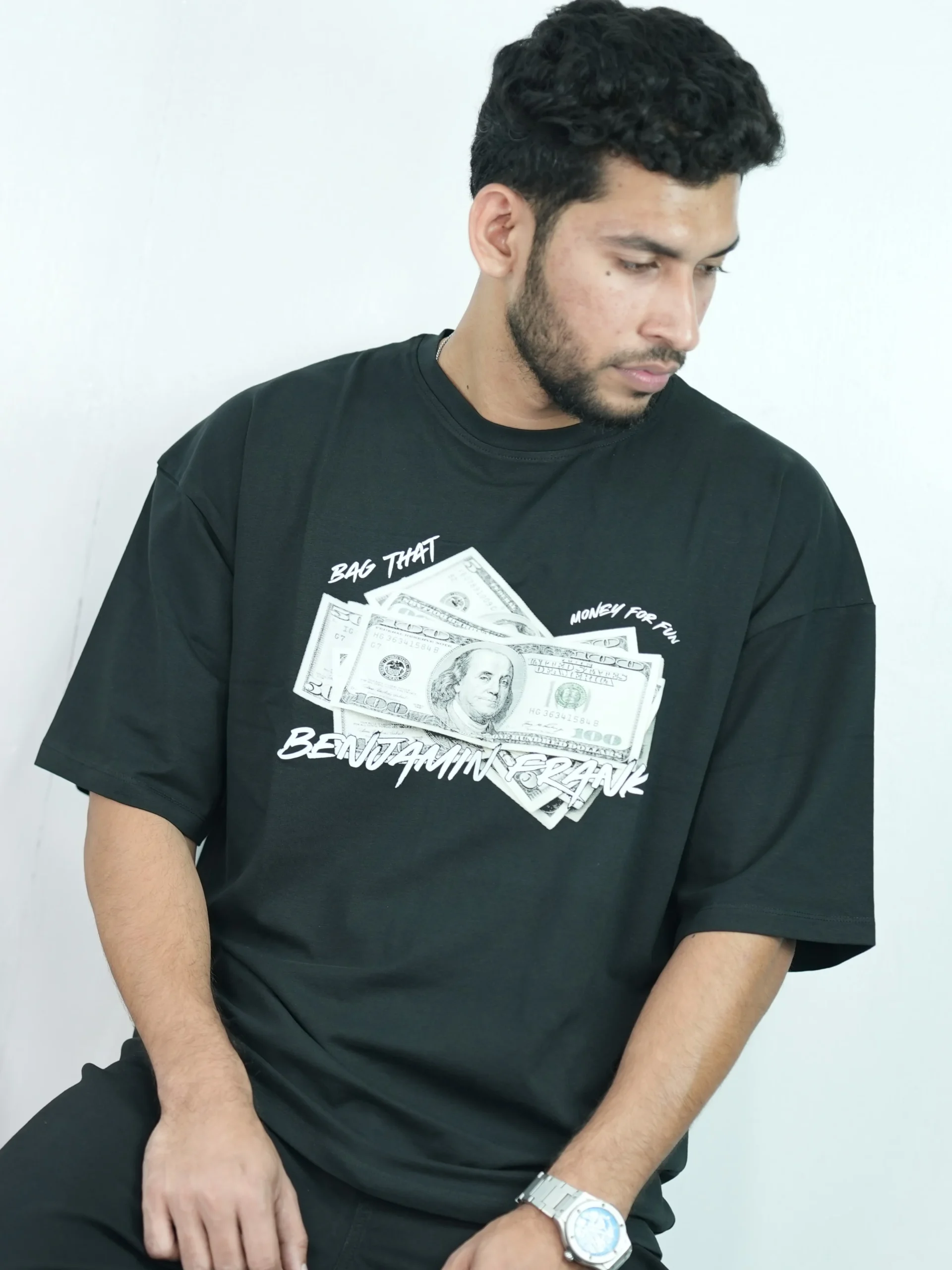 Benjamin Frank | Drop Shoulder T-shirt