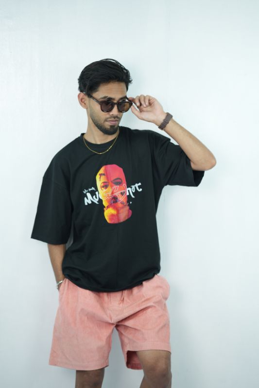 Hide Your Mugshot | Drop Shoulder T-shirt