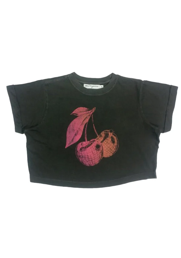 Cherry Vintage Crop Top
