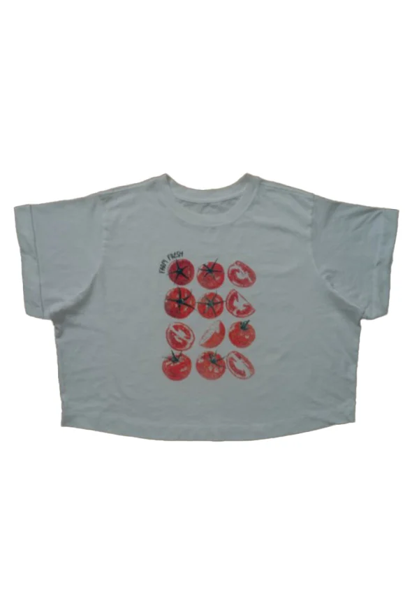 Farm Fresh Vintage Crop Top