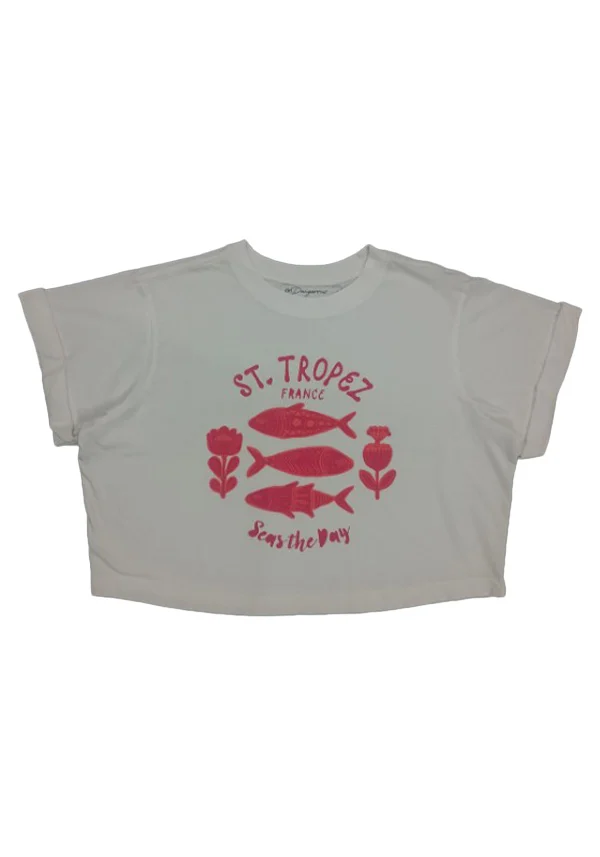 ST Tropez Vintage Crop Top